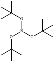 TRI-TERT-BUTYL BORATE Struktur