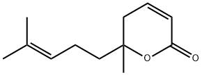 5,6-Dihydro-6-methyl-6-(4-methyl-3-pentenyl)-2H-pyran-2-one Struktur