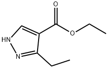 ETHYL-3-ETHYLPYRAZOLE-4-CARBOXYLATE Struktur