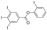 3,4,5-Triiodobenzoic acid 2-iodophenyl ester Struktur