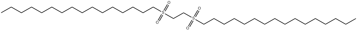 1,2-Bis(hexadecylsulfonyl)ethane Struktur