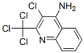 3-chloro-2-(trichloromethyl)quinolin-4-amine Struktur