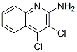 3,4-Dichloro-2-quinolinamine Struktur