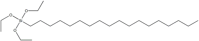 N-OCTADECYLTRIETHOXYSILANE Struktur