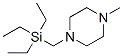 Piperazine, 1-methyl-4-[(triethylsilyl)methyl]- (9CI) Struktur