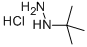 tert-Butylhydrazine hydrochloride Struktur