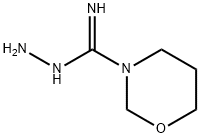 2H-1,3-Oxazine-3(4H)-carboximidicacid,dihydro-,hydrazide(9CI) Struktur