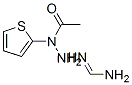 1-acetylhydrazinylthiophene formamidine Struktur