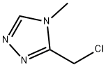 3-(CholorMethyl)-4-Methyl-4H-1,2,4-triazole Struktur