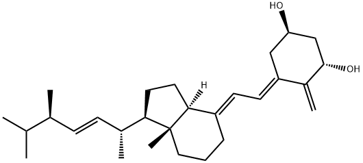 反式度骨化醇, 74007-20-8, 結(jié)構(gòu)式