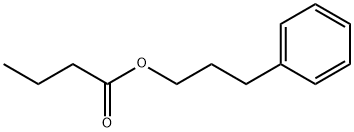 3-PHENYLPROPYL BUTYRATE Struktur