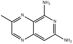 Pyrido[3,4-b]pyrazine-5,7-diamine, 3-methyl- (9CI) Struktur