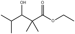 ethyl 3-hydroxy-2,2,4-trimethyl-pentanoate Struktur