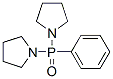 Di(1-pyrrolidinyl)phenylphosphine oxide Struktur