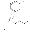 Dibutylphosphinic acid m-tolyl ester Struktur