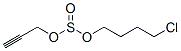 Sulfurous acid 4-chlorobutyl 2-propynyl ester Struktur
