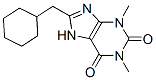 1,3-Dimethyl-8-(cyclohexylmethyl)xanthine Struktur