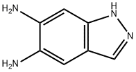 5,6-DIAMINOINDAZOLE Struktur