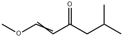 1-METHOXY-5-METHYL-HEX-1-EN-3-ONE Struktur