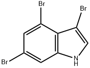 3,4,6-Tribromo-1H-indole Struktur