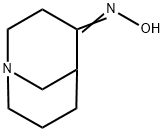 1-Azabicyclo[3.3.1]nonan-4-one,oxime(9CI) Struktur