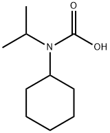 Carbamic  acid,  cyclohexyl(1-methylethyl)-  (9CI) Struktur