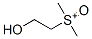 2-hydroxyethyl-dimethylsulfoxonium Struktur