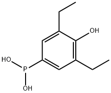 Phosphonous acid, (3,5-diethyl-4-hydroxyphenyl)- (9CI) Struktur