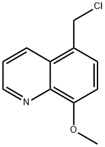 5-(Chloromethyl)-8-methoxy-quinoline Struktur