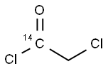 CHLOROACETYL CHLORIDE, [1-14C] Struktur