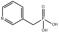 (3-Pyridinylmethyl)phosphonic acid Struktur