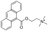 9-anthroylcholine Struktur