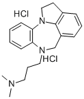 7-(3-(Dimethylamino)propyl)-1,2,6,7-tetrahydroindolo(1,7-ab)(1,5)benzo diazepine 2HCl Struktur