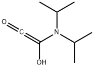 Ethenone, [bis(1-methylethyl)amino]hydroxy- (9CI) Struktur