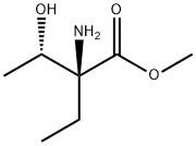 L-Allothreonine,2-ethyl-,methylester(9CI) Struktur