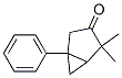 Bicyclo[3.1.0]hexan-3-one, 4,4-dimethyl-1-phenyl- (9CI) Struktur