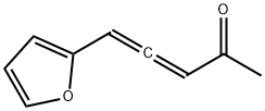 3,4-Pentadien-2-one, 5-(2-furanyl)- (9CI) Struktur