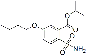 5-Butoxy-2-sulfamoylbenzoic acid isopropyl ester Struktur