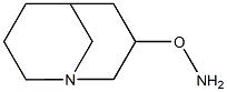 1-Azabicyclo[3.3.1]nonane,3-(aminooxy)-,exo-(9CI) Struktur