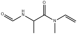 Propanamide, N-ethenyl-2-(formylamino)-N-methyl- (9CI) Struktur