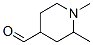 4-Piperidinecarboxaldehyde, 1,2-dimethyl- (9CI) Struktur