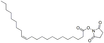 N-hydroxysuccinimide erucic acid Struktur