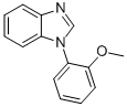 1-(2-METHOXYPHENYL)-1H-BENZOIMIDAZOLE Struktur