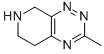 Pyrido[4,3-e]-1,2,4-triazine, 5,6,7,8-tetrahydro-3-methyl- (9CI) Struktur