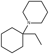 1-(1-ethylcyclohexyl)piperidine Struktur