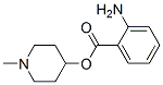 1-methylpiperidin-4-yl 2-aminobenzoate Struktur