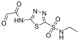 2-oxalamido-1,3,4-thiadiazole-5-sulfonamide ethyl ester Struktur