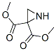 3,3-Diaziridinedicarboxylicacid,1-methyl-,monomethylester,(1alpha,2beta,3alpha)-(9CI) Struktur