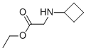 Glycine, N-cyclobutyl-, ethyl ester (9CI) Struktur