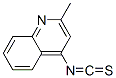 Quinoline, 4-isothiocyanato-2-methyl- (9CI) Struktur